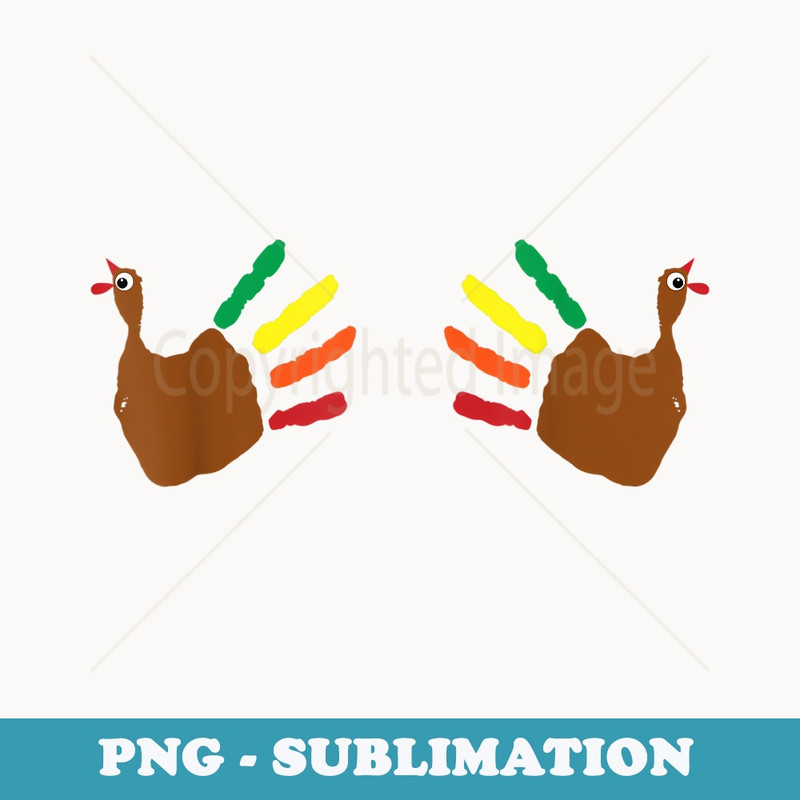 Funny Thanksgiving Turkey Hands on Boobs - Vintage Sublimation PNG Download