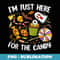 Im Just Here For The Candy Cute Halloween - PNG Sublimation Digital Download