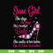 BD0043-June girl she slays, she prays she's beautiful bold she smiles at her haters like a boss in control svg, birthday svg, png, dxf, eps digital file BD0043.