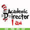 DR000133-Academic director I am svg, png, dxf, eps file DR000133.jpg