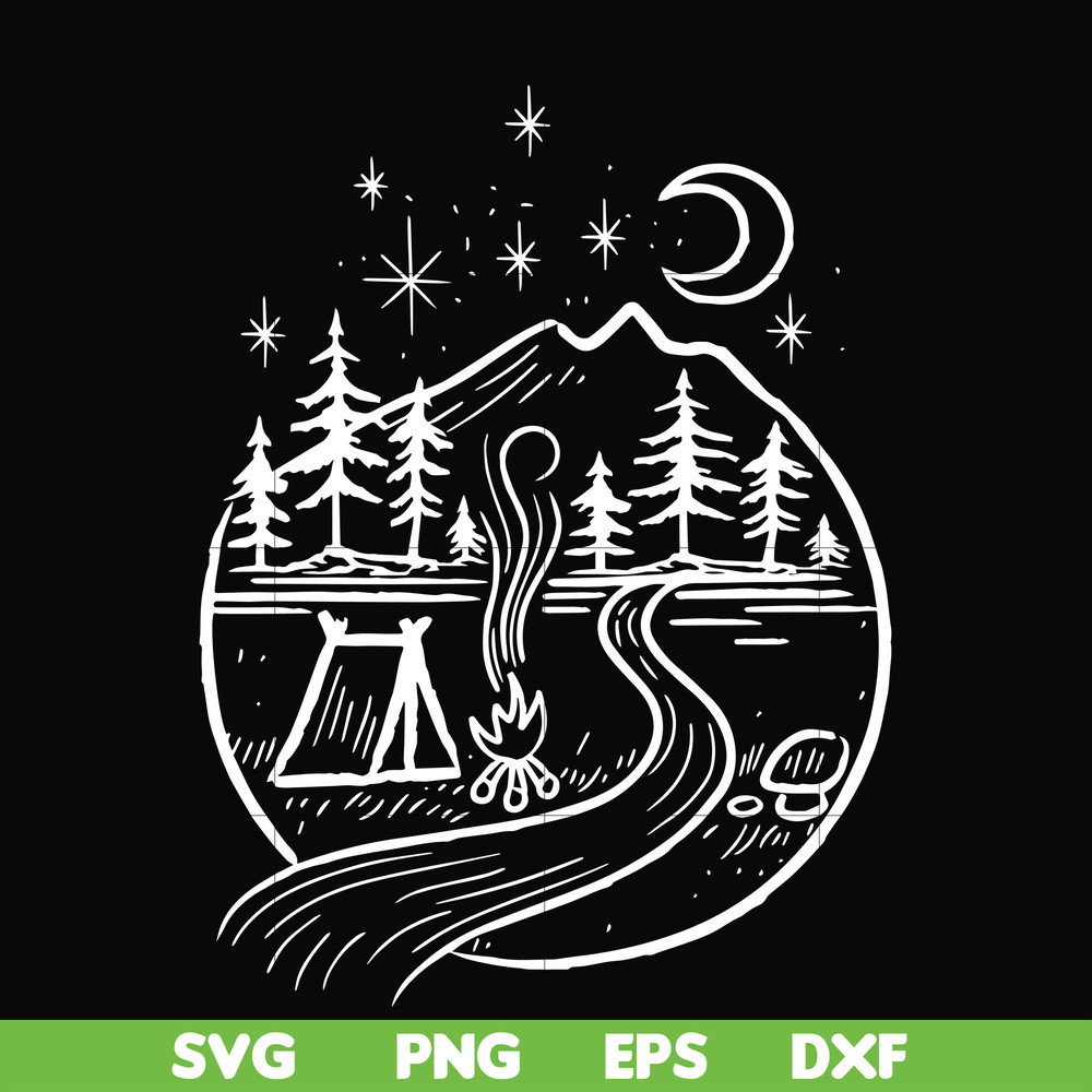 FN00049-Camping svg, png, dxf, eps file FN00049.jpg
