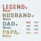 Custom Dad SVG Dad With Years SVG Papa With Year SVG Gift For Husband SVG Fathers Day SVG.jpg