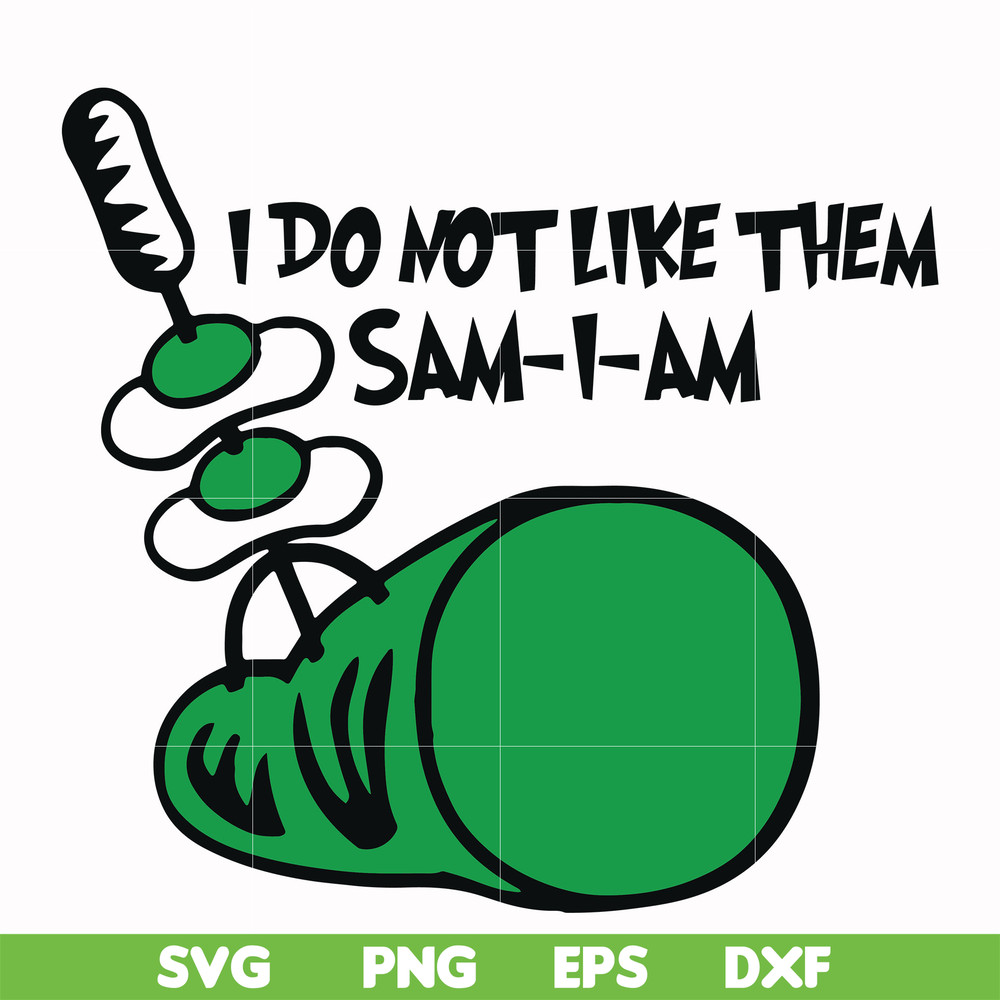 DR000123-I do not like them sam-I-am svg, png, dxf, eps file DR000123.jpg