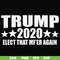 FN00025-Trump 2020 elect that mf'er again svg, png, dxf, eps file FN00025.jpg