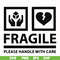 FN000566-Fragile please handle with care svg, png, dxf, eps file FN000566.jpg