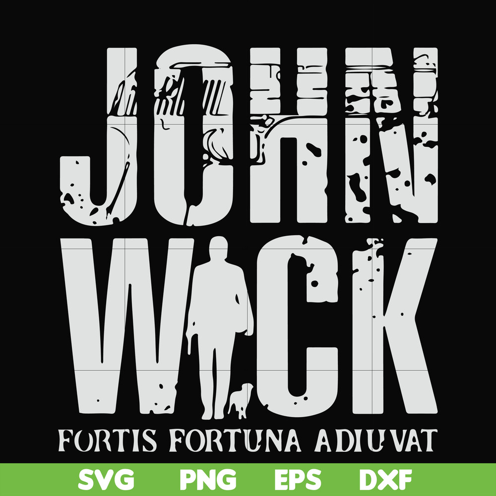 FN000771-John wick svg, png, dxf, eps file FN000771.jpg