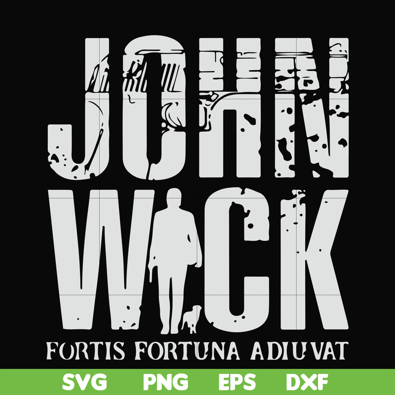 FN000771-John wick svg, png, dxf, eps file FN000771.jpg