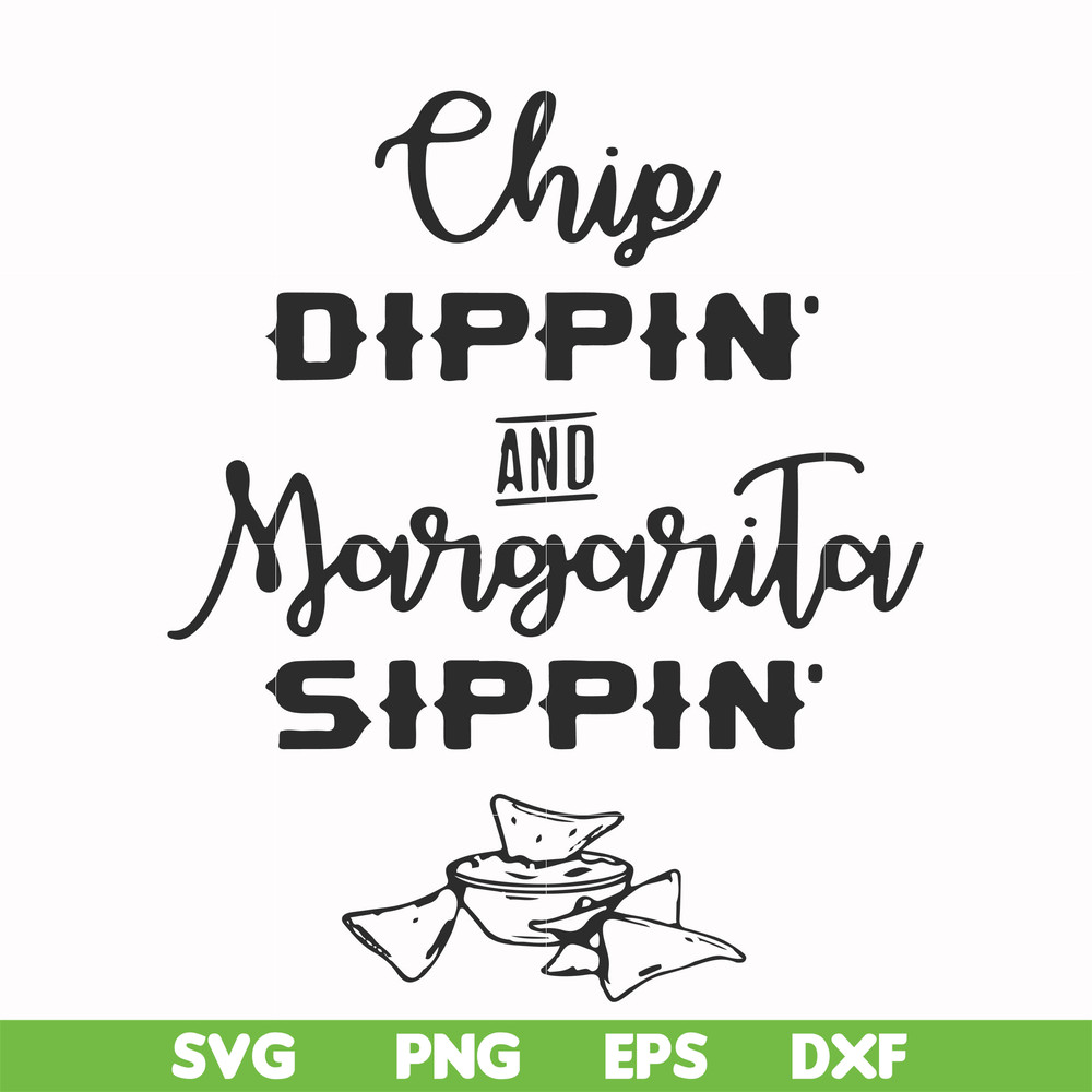 FN000896-Chip didppin and margarita sippin svg, png, dxf, eps file FN000896.jpg