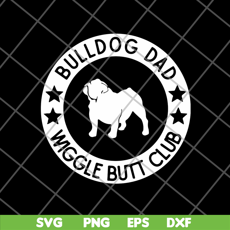 FTD01062121-Bulldog dad svg, eps, png, dxf digital file FTD01062121.jpg