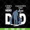 FTD13052109-a son's first hero dsvg, png, dxf, eps digital file FTD13052109.jpg