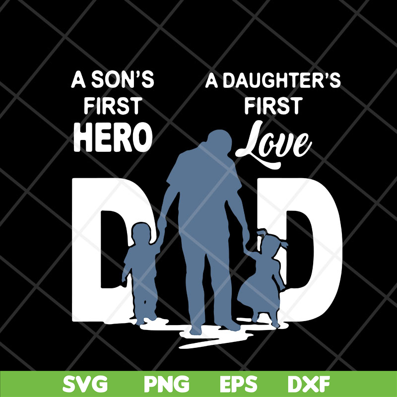 FTD13052109-a son's first hero dsvg, png, dxf, eps digital file FTD13052109.jpg