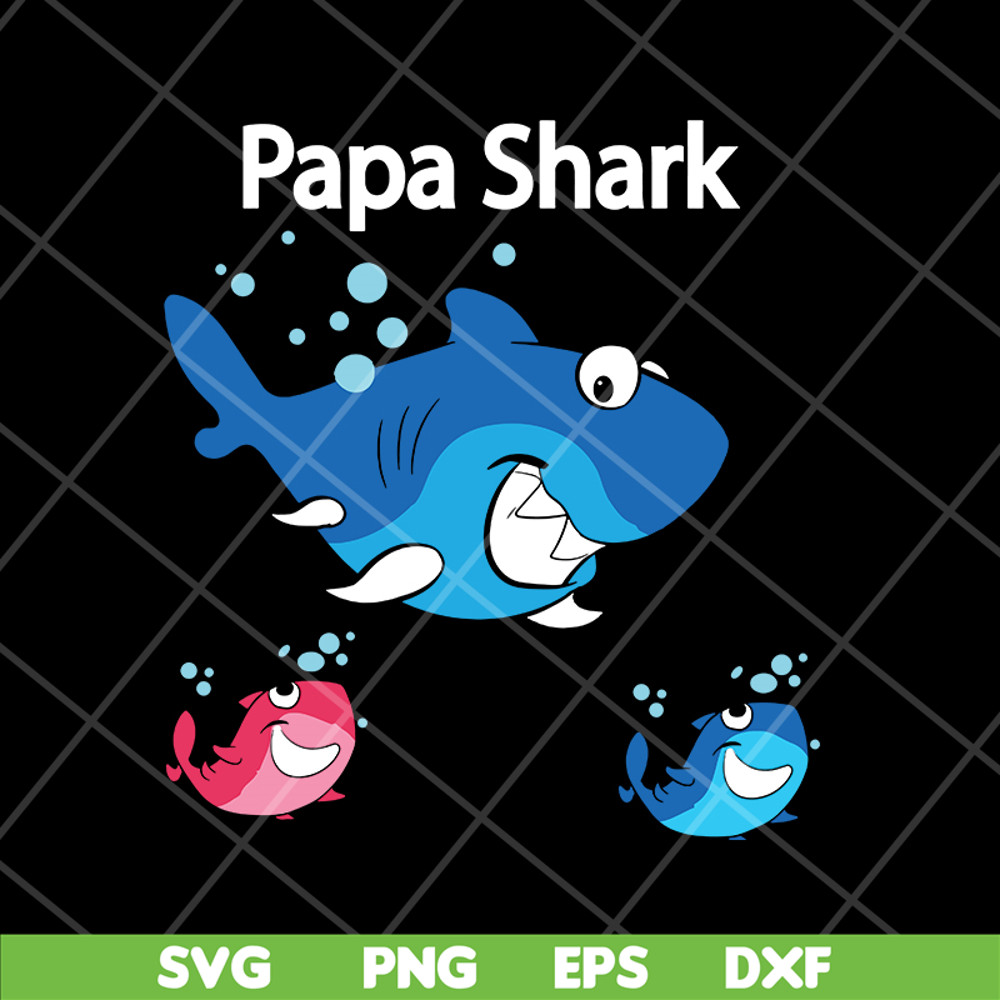 FTD18052109- papa shark svg, png, dxf, eps digital file FTD18052109.jpg