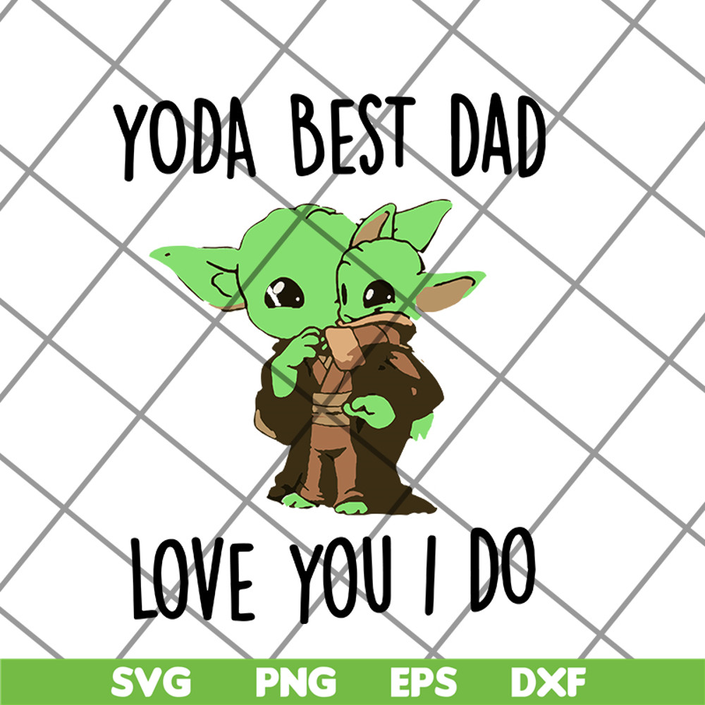 FTD19052114- yoda best dad svg, png, dxf, eps digital file FTD19052114.jpg