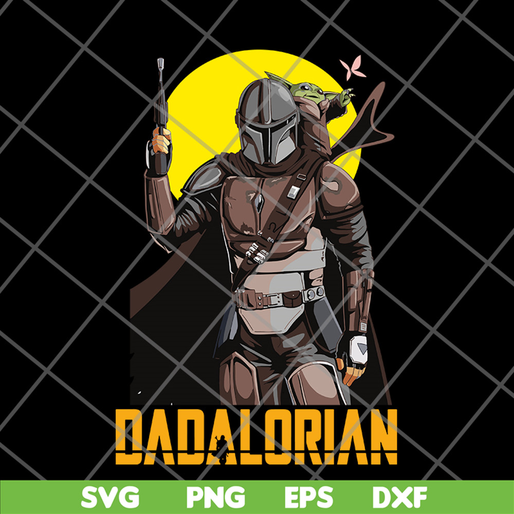 FTD21052135-dadalorian svg, png, dxf, eps digital file FTD21052135.jpg