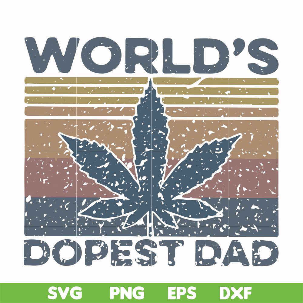 FTD22-world's dopest dad svg, png, dxf, eps, digital file FTD22.jpg