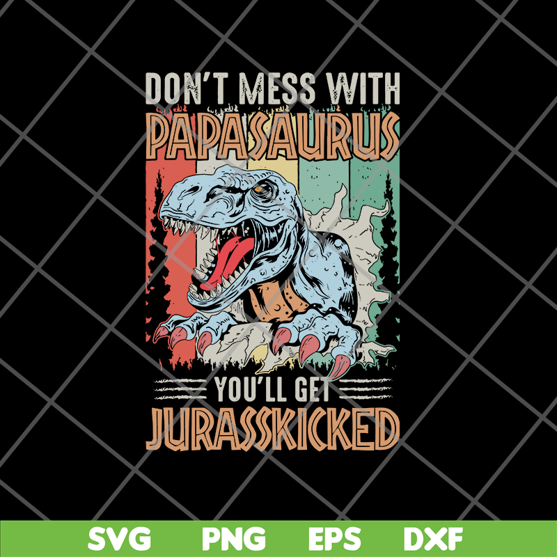 FTD24052121-Papa Saurus svg, png, dxf, eps digital file FTD24052121.jpg