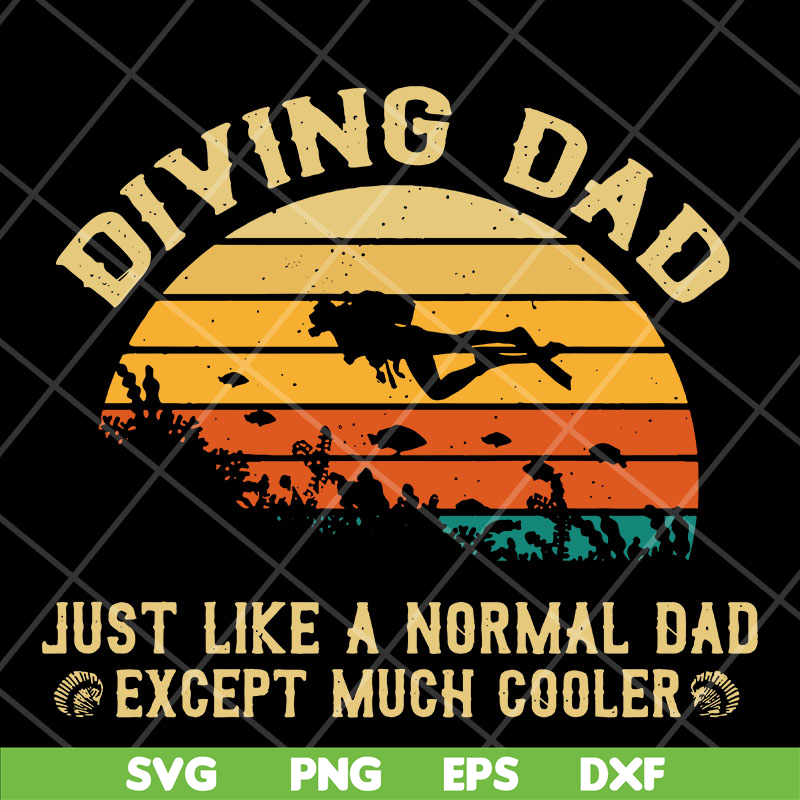 FTD29042105-Diving dad svg, Fathers day svg, png, dxf, eps digital file FTD29042105.jpg