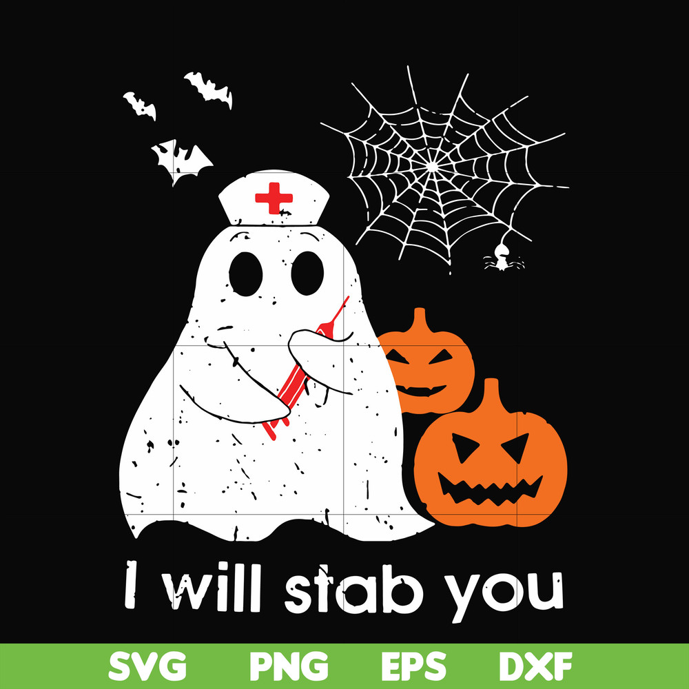 HLW0102-I will stab you svg, png, dxf, eps, digital file HLW0102.jpg