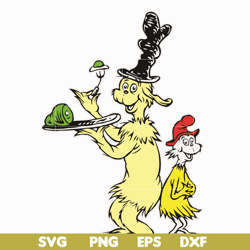 green eggs and ham svg, the ham in the hat svg, ham svg, dr svg, png, dxf, eps file dr05012120