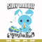 FN000116-Silly rabbit Easter is for Jesus svg, png, dxf, eps file FN000116.jpg