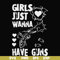 FN000310-Girl just wanna have guns svg, png, dxf, eps file FN000310.jpg