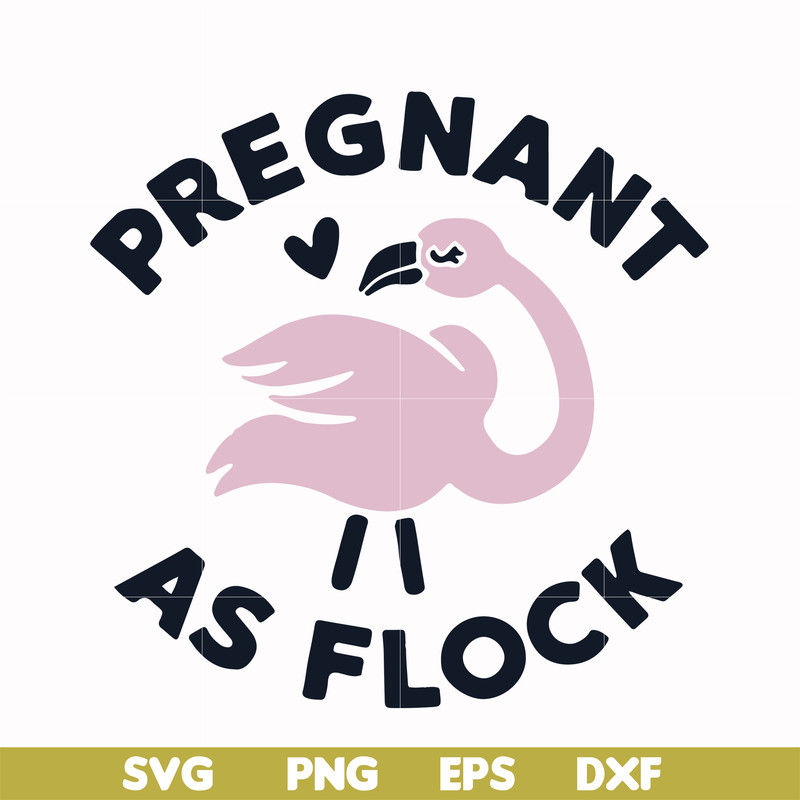 FN000768-Pregnant as flock svg, png, dxf, eps file FN000768.jpg