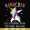 FN000805-Nanacorn like a normal nana only more awesome svg, png, dxf, eps file FN000805.jpg