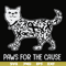 FN000963-Paws for the cause svg, png, dxf, eps file FN000963.jpg