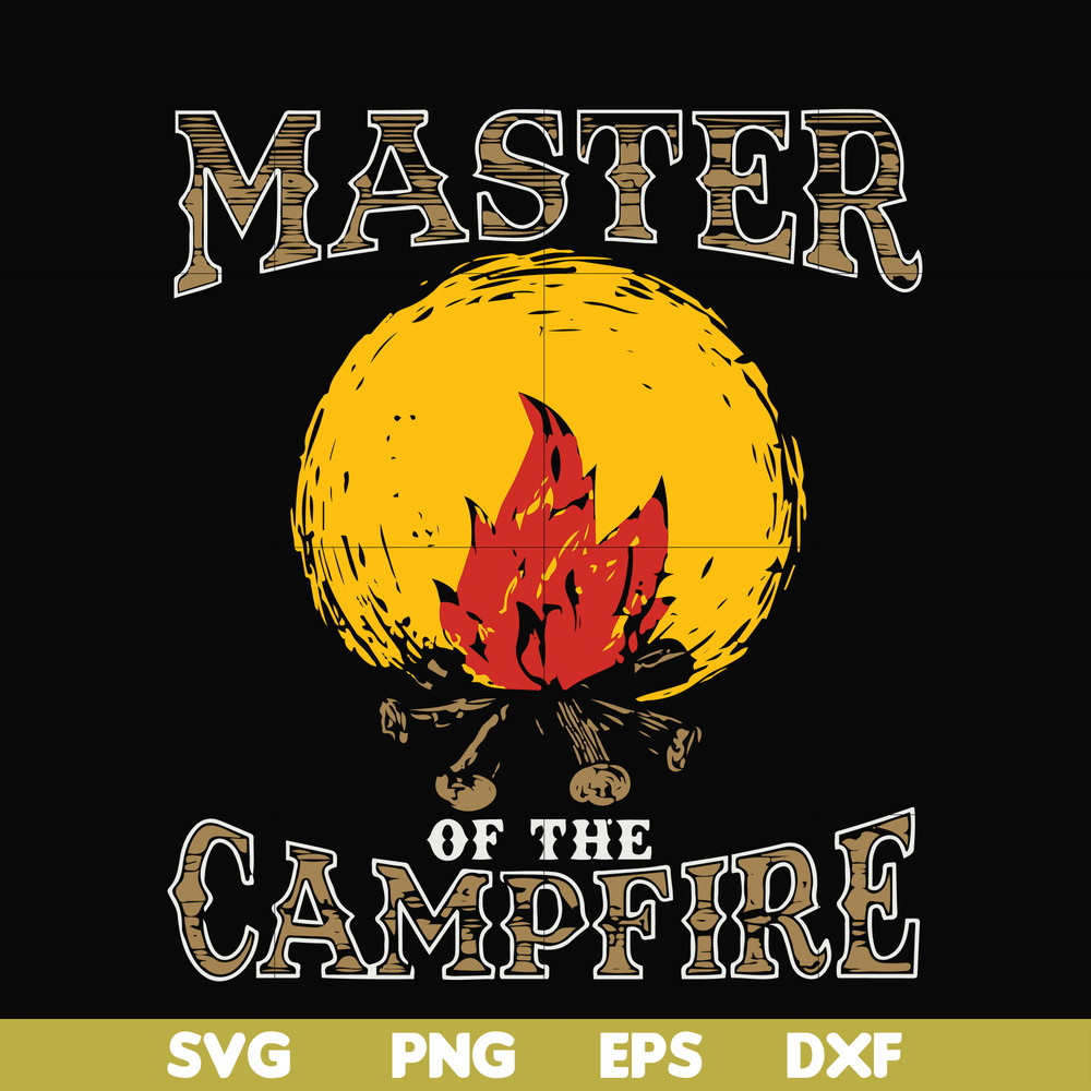 CMP082-Master of the campfire svg, png, dxf, eps digital file CMP082.jpg