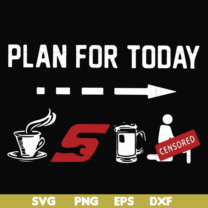 FN000167-Plan for today svg, png, dxf, eps file FN000167.jpg