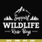 FN000674-Support wildlife raise boys svg, png, dxf, eps file FN000674.jpg