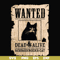 FN000796-Wanted dead & alive schrodinger's cat svg, png, dxf, eps file FN000796.jpg
