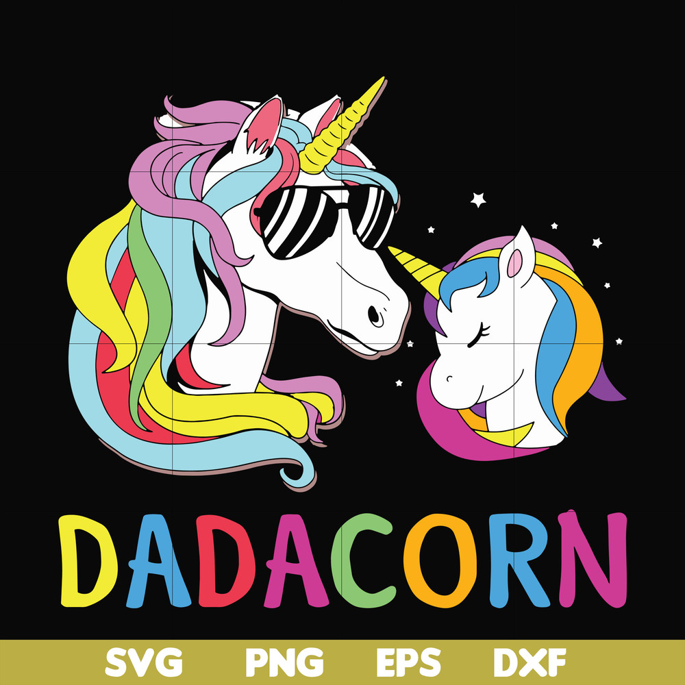 FTD123-Dadacorn svg, png, dxf, eps, digital file FTD123.jpg