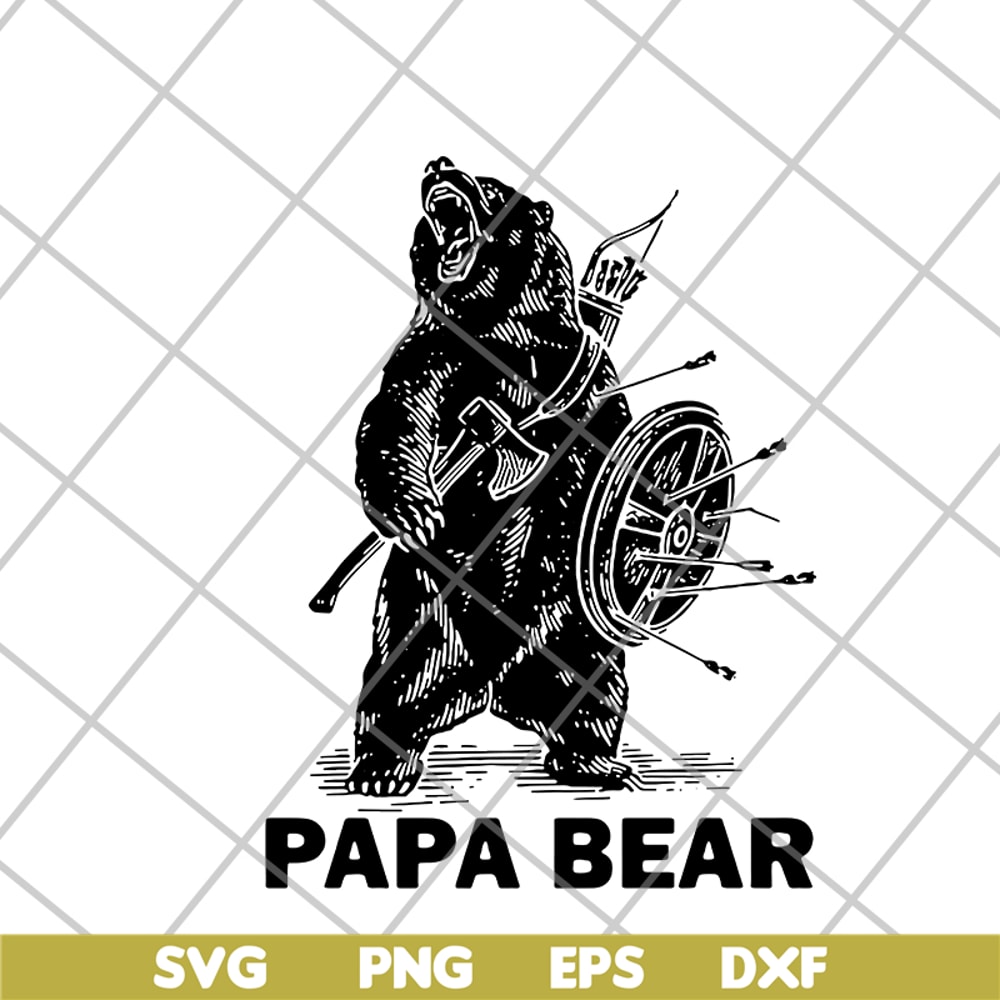 FTD24052106- papa bear svg, png, dxf, eps digital file FTD24052106.jpg