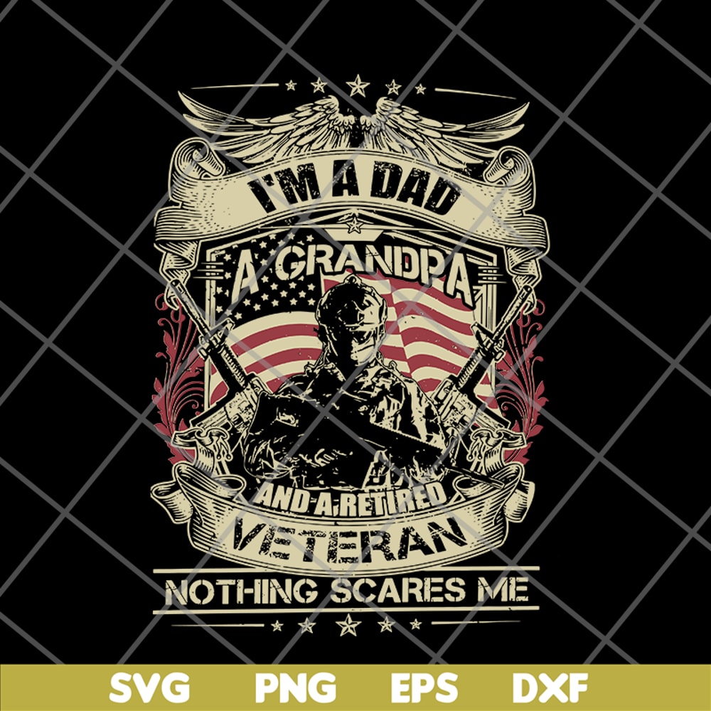 FTD27052107-Im A Dad A Grandpa svg, png, dxf, eps digital file FTD27052107.jpg