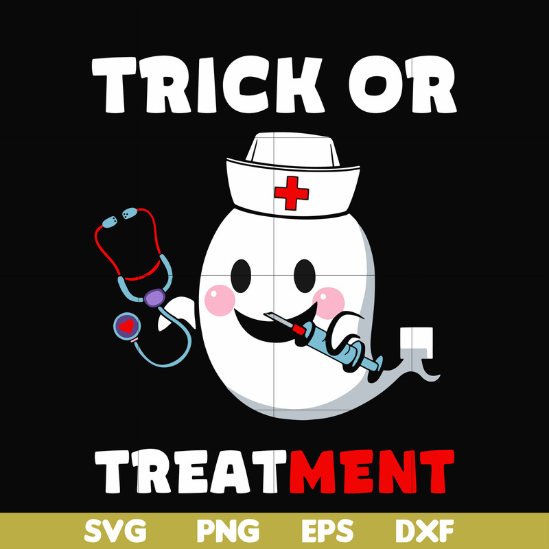 HLW0006-trick or treatment svg, halloween svg, png, dxf, eps digital file HLW0006.jpg