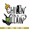 HLW0134-chilln' like a willain svg, png, dxf, eps digital file HLW0134.jpg