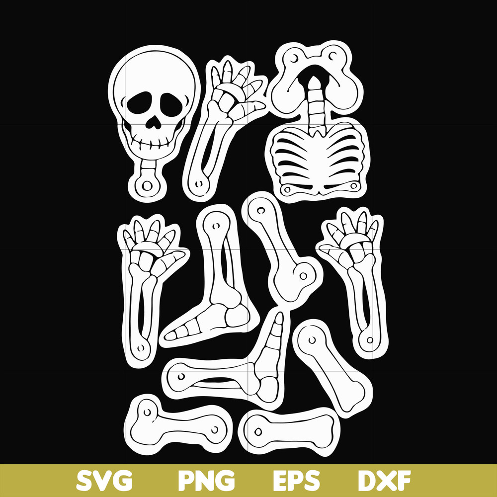 HLW2207208-Glow in the dark skeleton svg, halloween svg, png, dxf, eps digital file HLW2207208.jpg