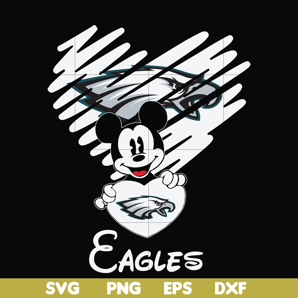 NNFL0041-Eagles heart svg, png, dxf, eps digital file NNFL0041.jpg