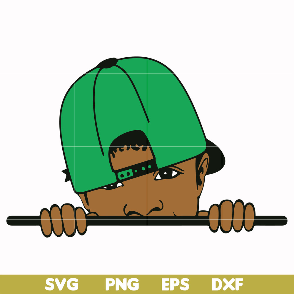 OTH00013-Unbothered Black boy Svg, Afro svg, png, dxf, eps file OTH00013.jpg