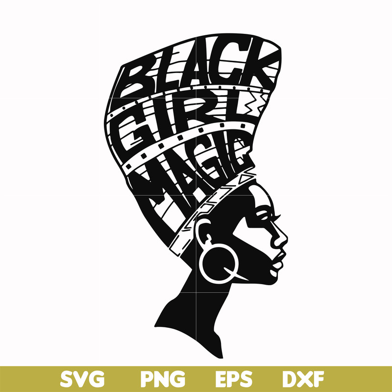 OTH0009-black girl magic svg, png, dxf, eps digital file OTH0009.jpg