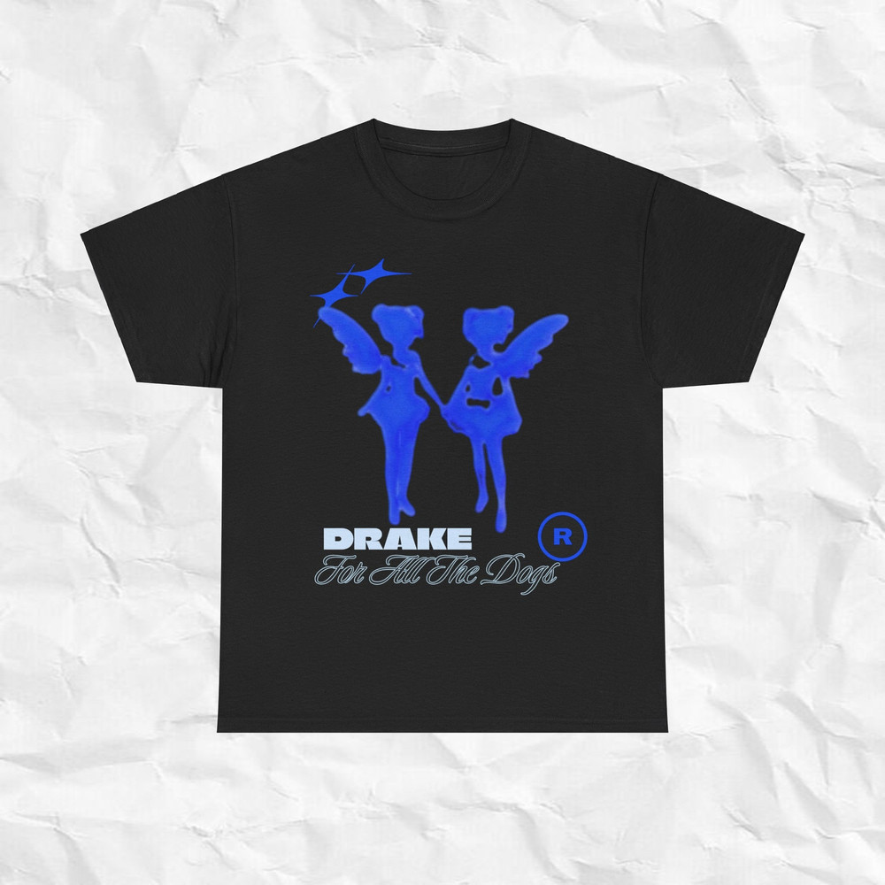 Drake For All The Dogs Scary Hours Edition Album Cover Its All A Blur Drake Concert Tee Merch Rap Al