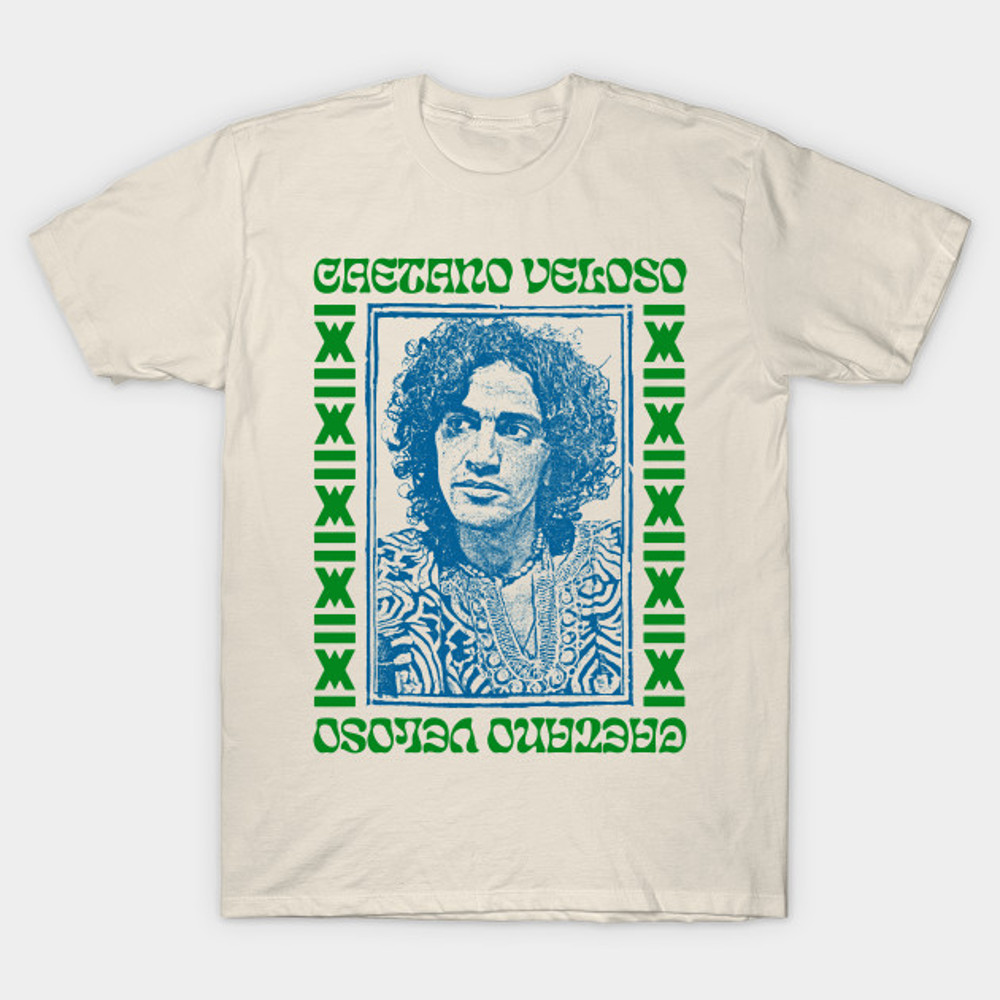 Caetano Veloso  Retro Original Fan Art Designjpg