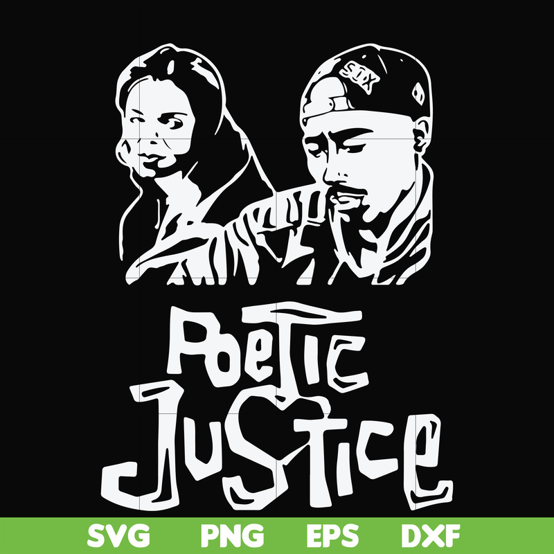FN000519-Poetic Justice svg, png, dxf, eps file FN000519.jpg
