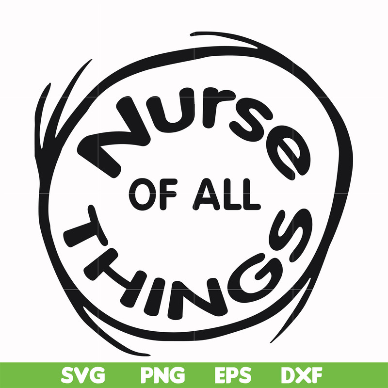 DR000162-Nurse of all things svg, png, dxf, eps file DR000162.jpg