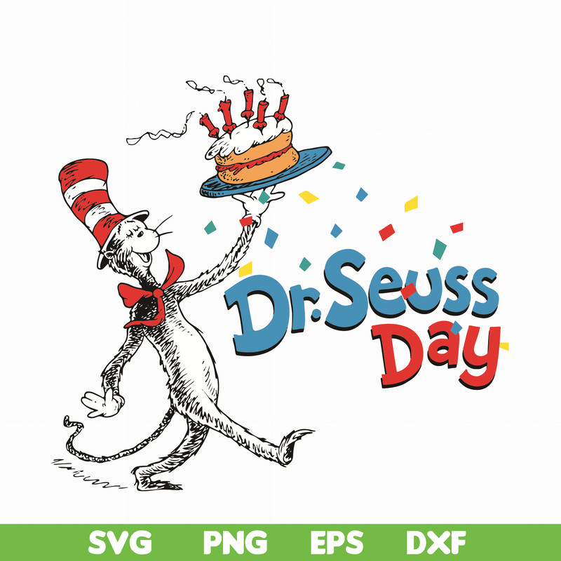 DR05012116-Day of Dr Seuss svg, Cat in the hat svg, dr svg, png, dxf, eps file DR05012116.jpg