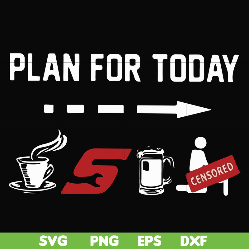 FN000167-Plan for today svg, png, dxf, eps file FN000167.jpg
