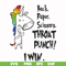 FN000367-Rock paper scissors throat punch I win svg, png, dxf, eps file FN000367.jpg