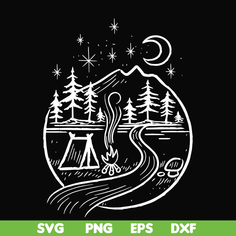 FN00049-Camping svg, png, dxf, eps file FN00049.jpg