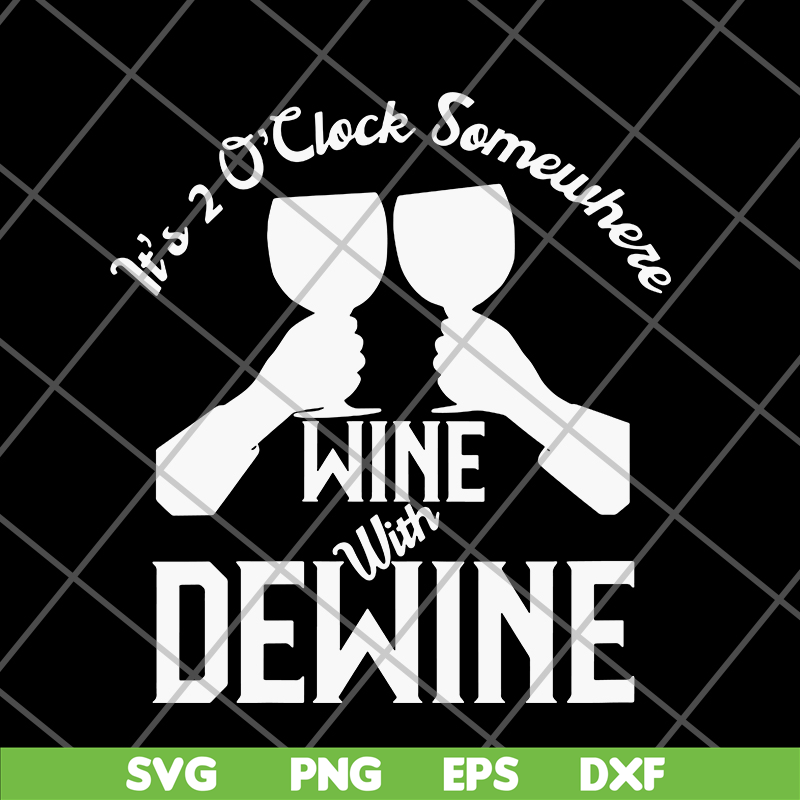 FN14062101-It's 2 o'clock somewhere svg, png, dxf, eps digital file FN14062101.jpg